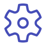 Cog setting icon in Microsoft Teams