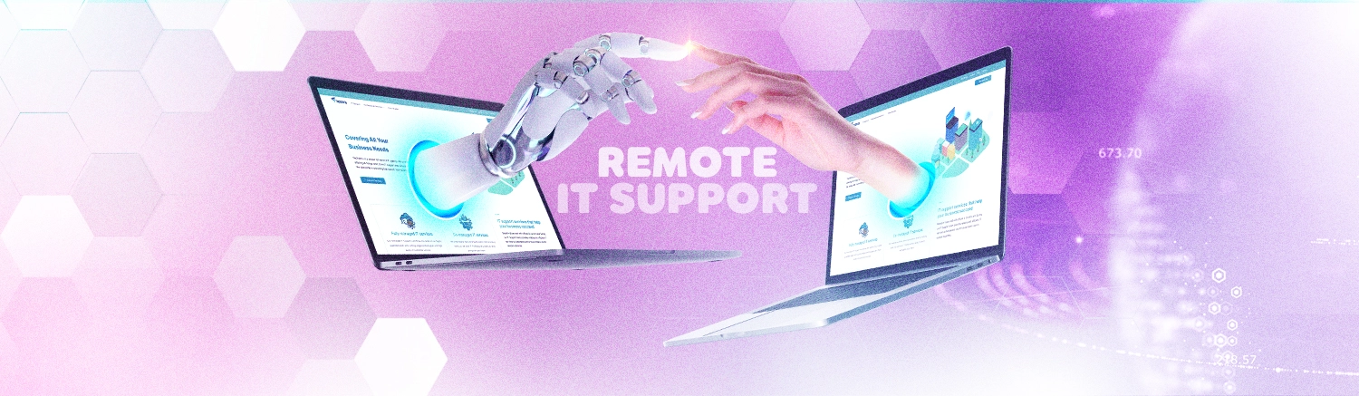 Remote IT support services and helpdesk