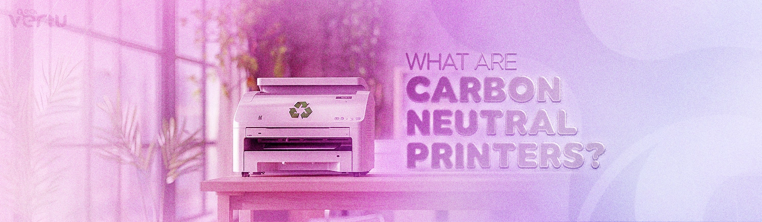 What are carbon-neutral printers